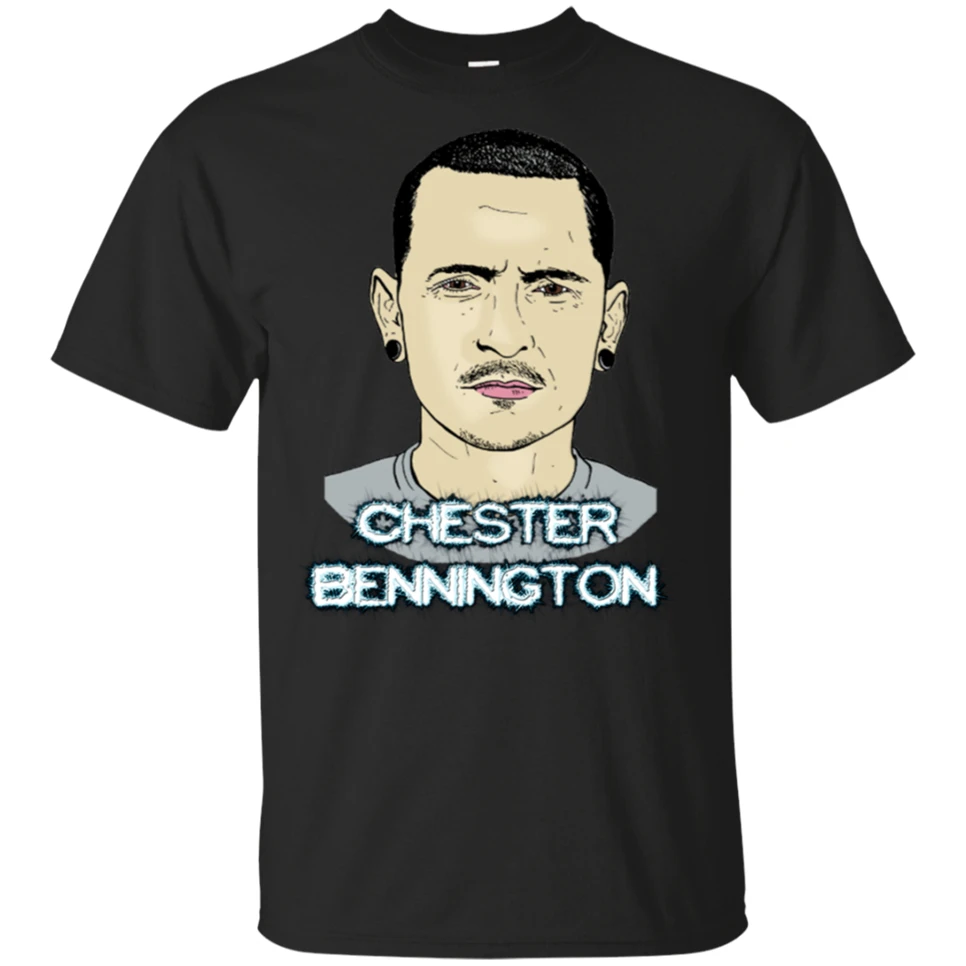 Честер Беннингтон-Линкин Парк дань графическая Футболка белая для мужчин-женщин