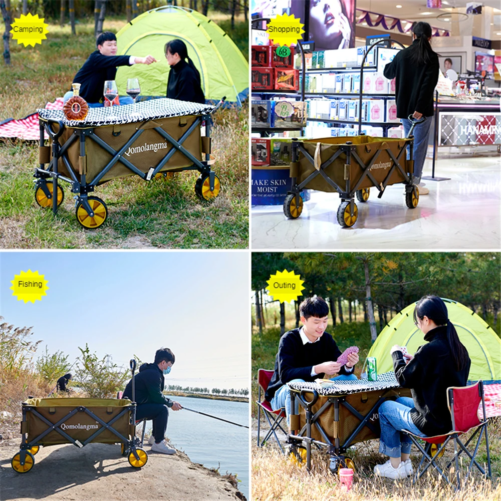 B LIFE складной нож вагон тележка широкие колеса съемные крышки идеально подходит