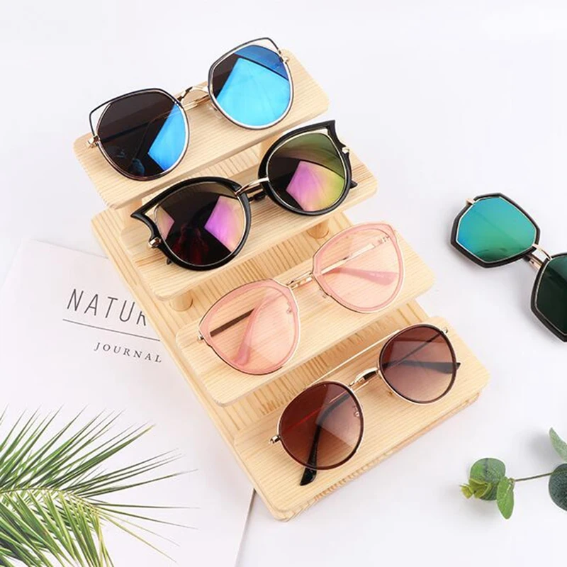 

Multi-Layer Solid Wood Display Stand Jewelry Display Stand Pine Sunglasses Display Stand Bracelet Ring Jewelry Display