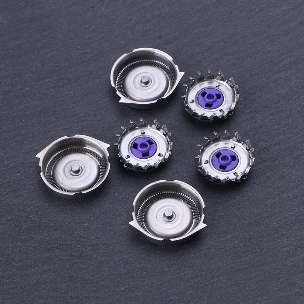 

3pcs Replacement Heads for Norelco HQ8 / HQ8894 / HQ7160 Shavers (Silver)