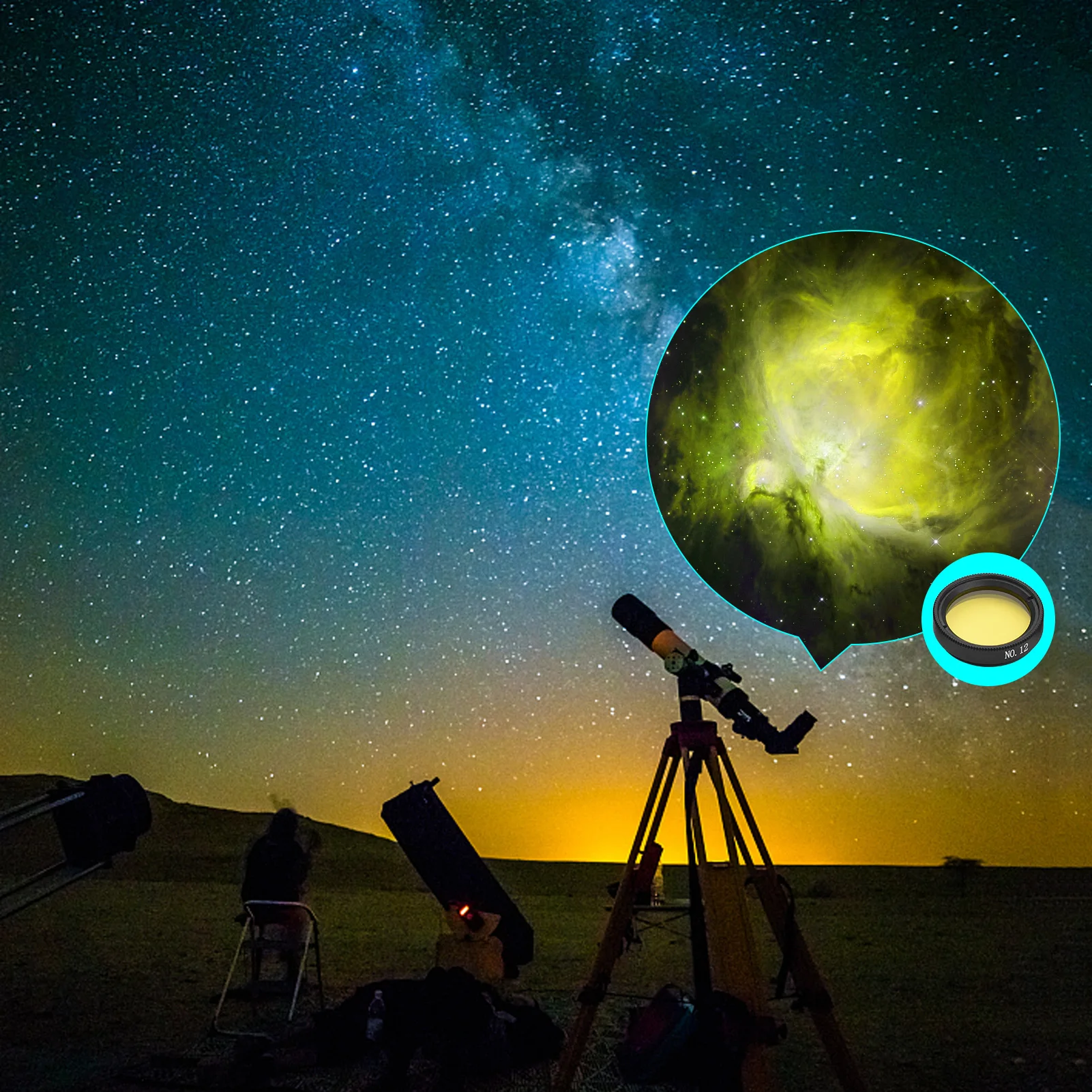 1 25 дюймовый Телескопический цветной фильтр фотосессия подходит для