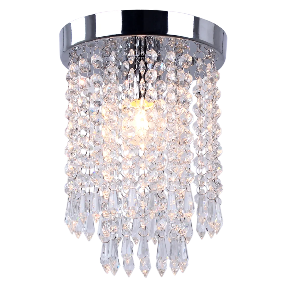 Современный хрустальный светодиодный потолочный светильник s для коридора