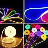 neon luces led bar lights strip 220v 120led 2835 tube flexible rope lights waterproof holiday home decoration 1m 2m 3m 4m 5m
