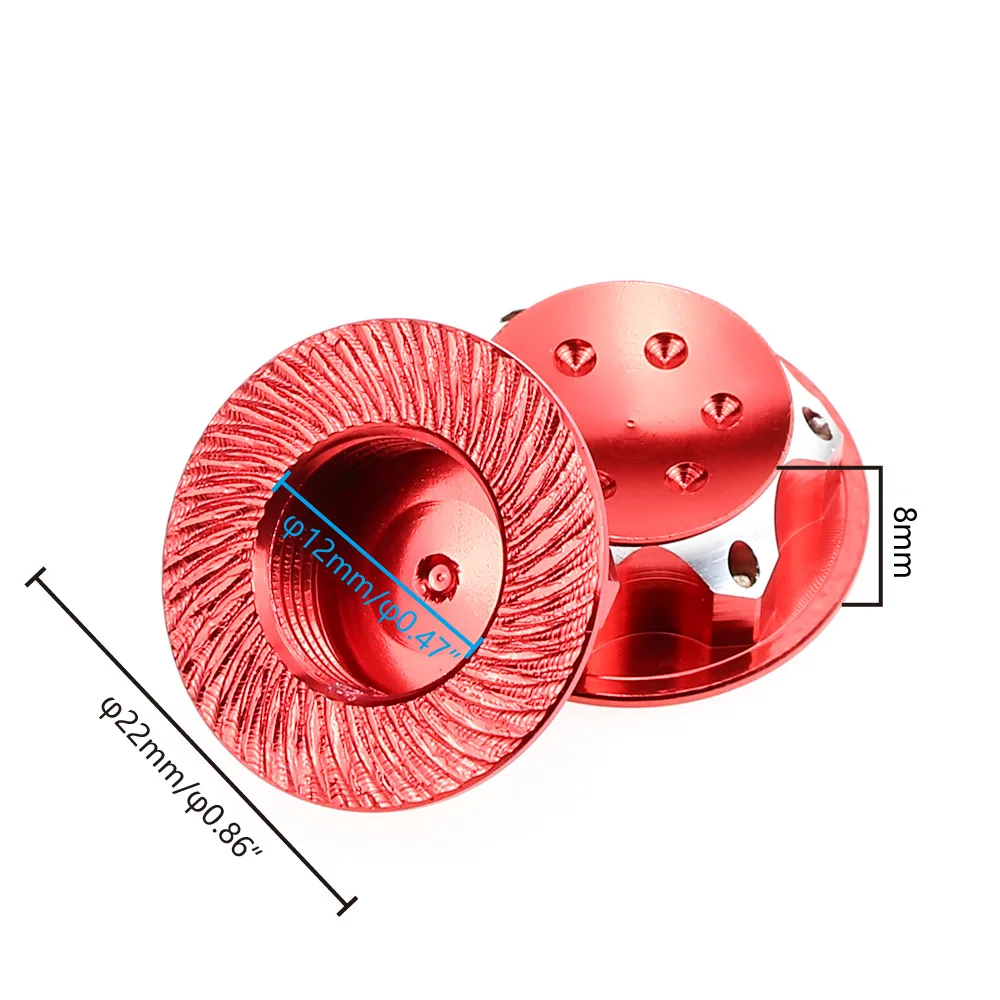 Алюминиевая крышка ступицы колеса 4 шт. пылезащитная 17 мм шестигранная гайка