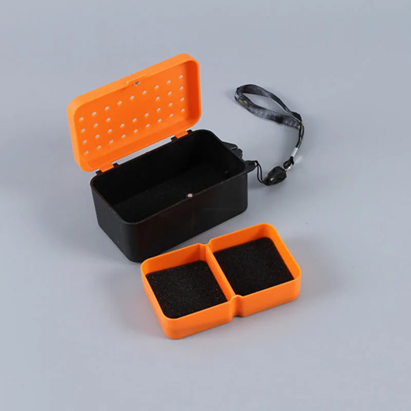 Рыболовная коробка многофункциональная 2 отсека рыболовная червь земляной