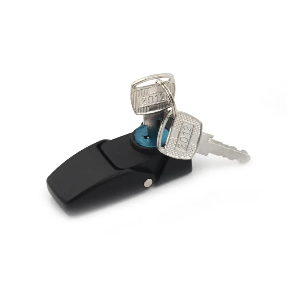 Черный замок подъемная ручка флеш Лодка защелка с ключом может блокировать тяга