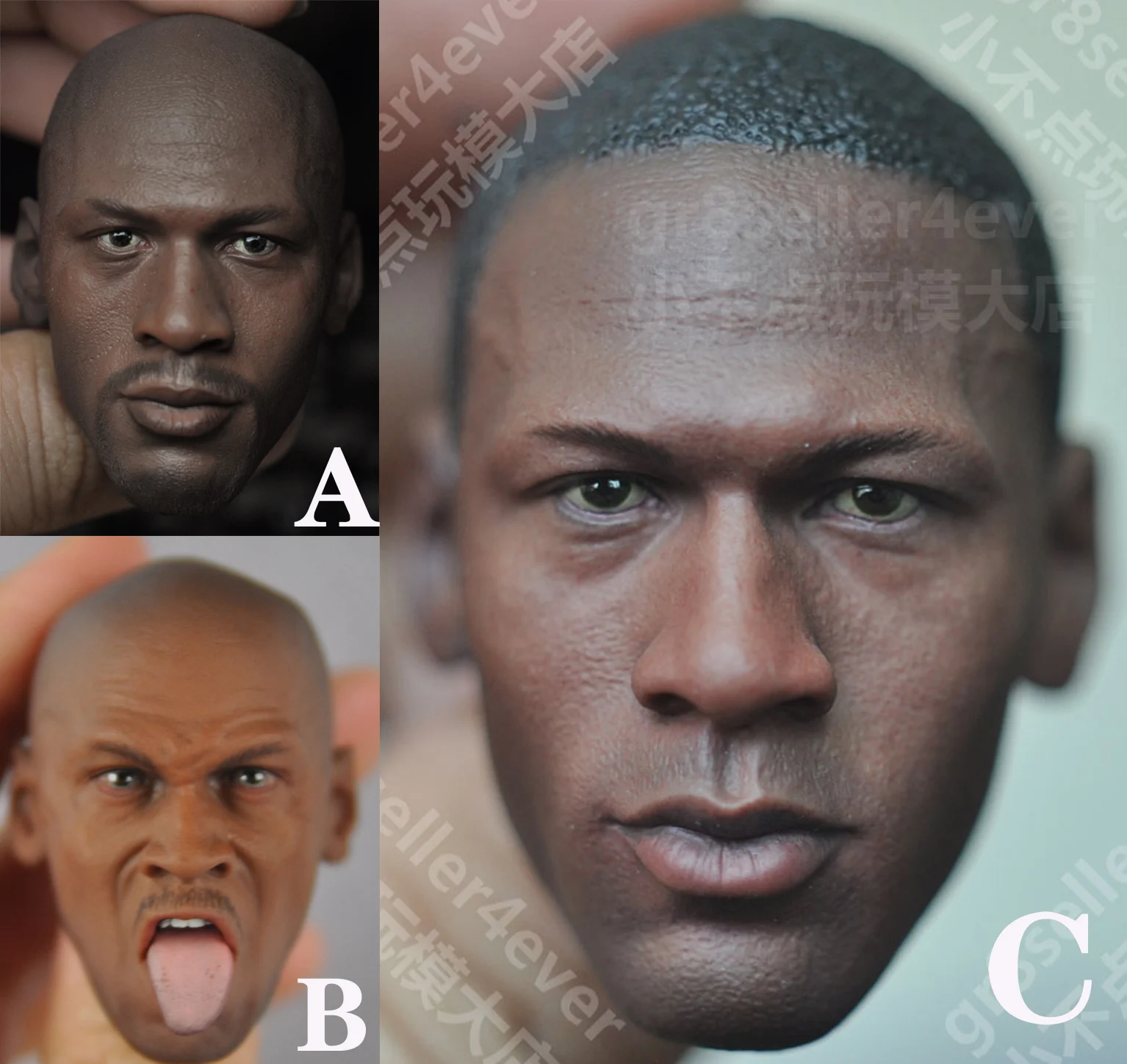 1/6 scale Head Sculpt Майкл Джордан NBA баскетбольный проигрыватель fit 12 ''фигура