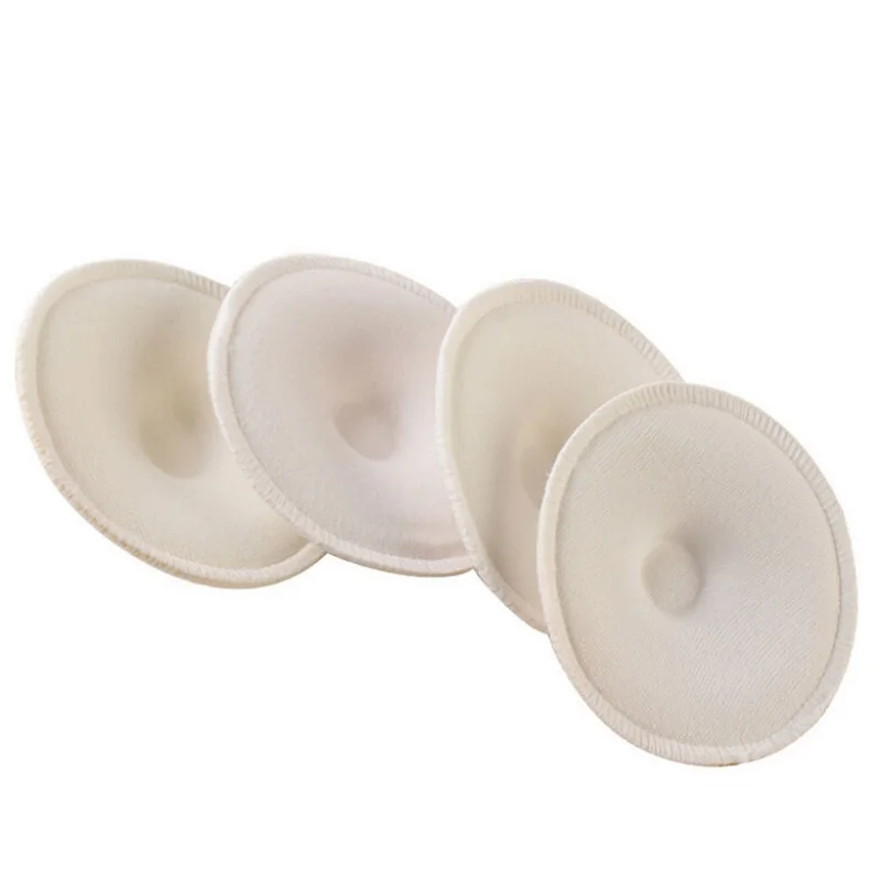 Многоразовые моющиеся дышащие абсорбирующие прокладки для кормления 4 шт.