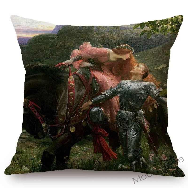 Всемирно известная картина домашняя декоративная подушка для дивана чехол