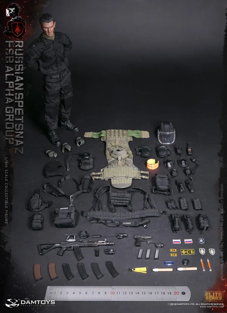 DAMTOYS 1/6 русский спецназ фsb АЛЬФА группа фигурка военный солдат мужские фигурки модели