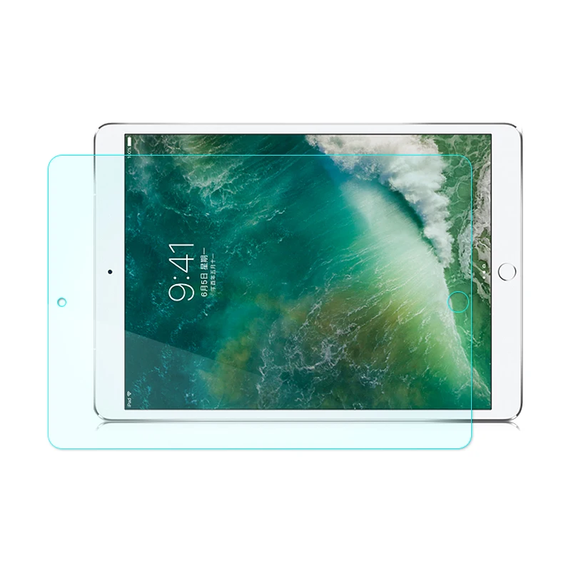 Магнитный умный чехол для iPad Air 3 10,5 модный раскрашенный Чехол для iPad Pro 10,5 авто сна/Пробуждение Крышка планшета+ подарок - Цвет: Glass Film