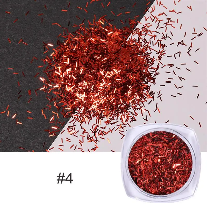Pattern-012 1 коробка шампанского Золотой неровный фрагмент метеорита для ногтей Серебристые красные листы Micas для дизайна ногтей 3D украшения ногтей блестки - Цвет: Pattern-012
