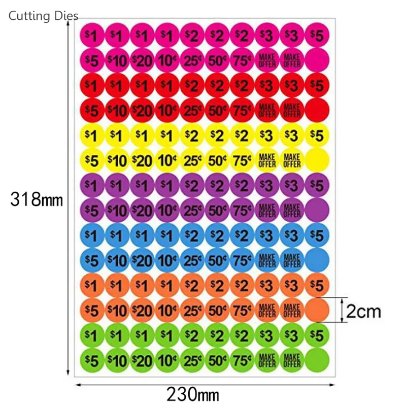2019 клейкая круглая лента для одежды со скидкой бумажная наклейка штаны сумка