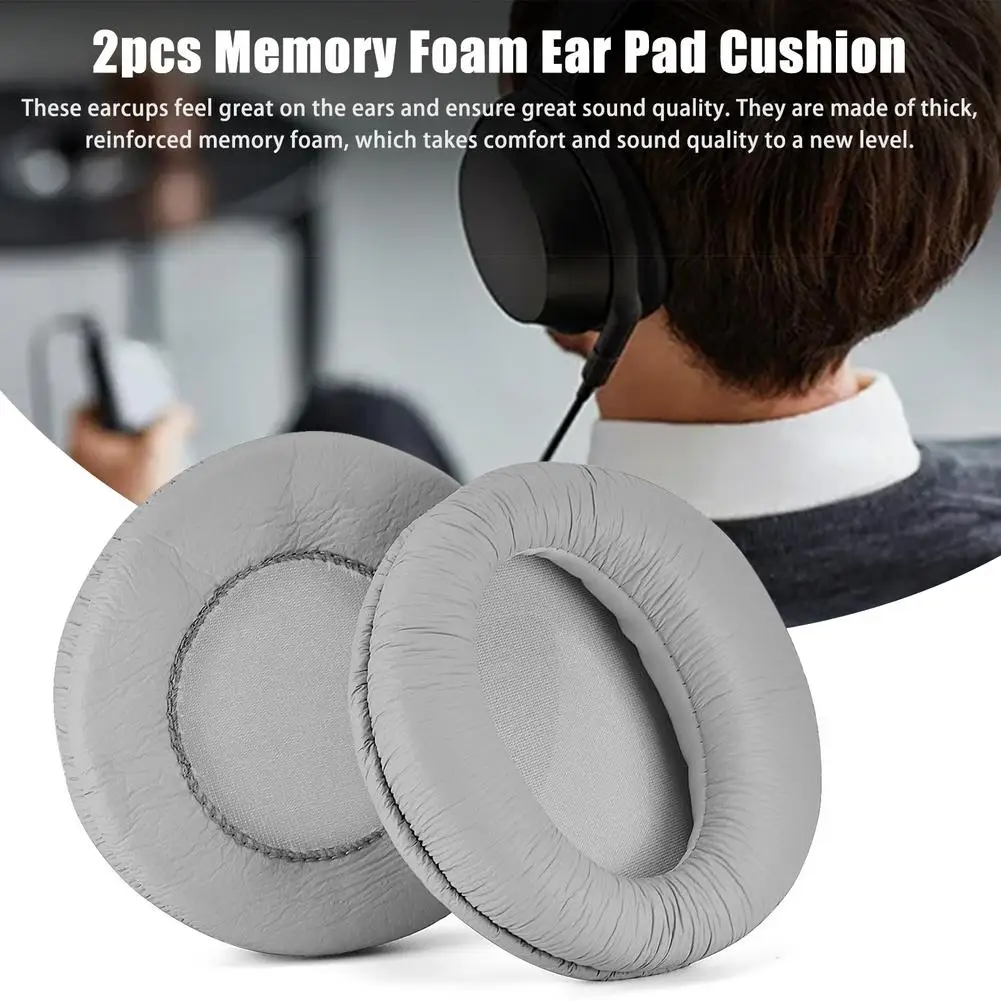 

2PCS Memory Foam Earpads For SONY MDR-RF970R 960R RF925R RF985R Headphones Replacement Ear Pads Cushion Soft Ear Earmuff Cover