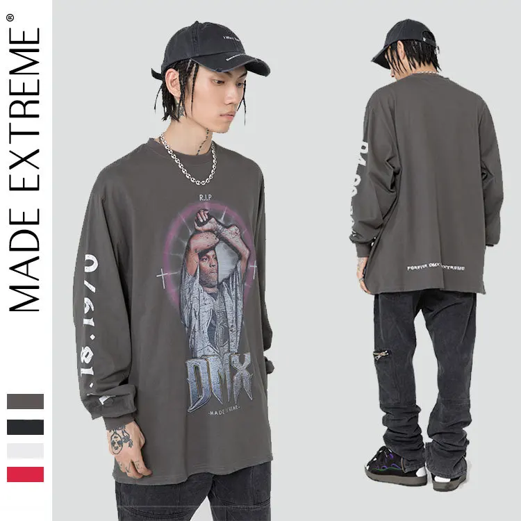 

MADEEXTREME DarkManX Graphic t shirts gothic streetwear tshirt for women HIP HOP men clothing harajuku men tshirt Tops Tees 2289