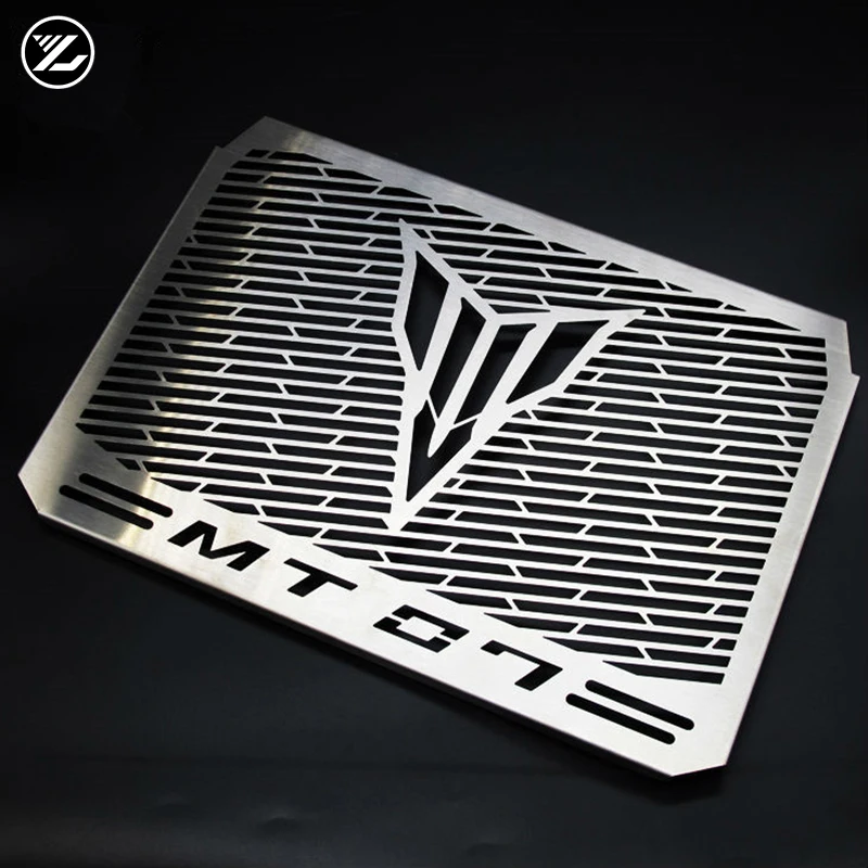 

Free Shipping Stainless Steel Motorcycle Radiator Guard Radiator Cover Fits For Yamaha Mt07 Tracer Mt-07 FZ07 FZ-07 2014-2016