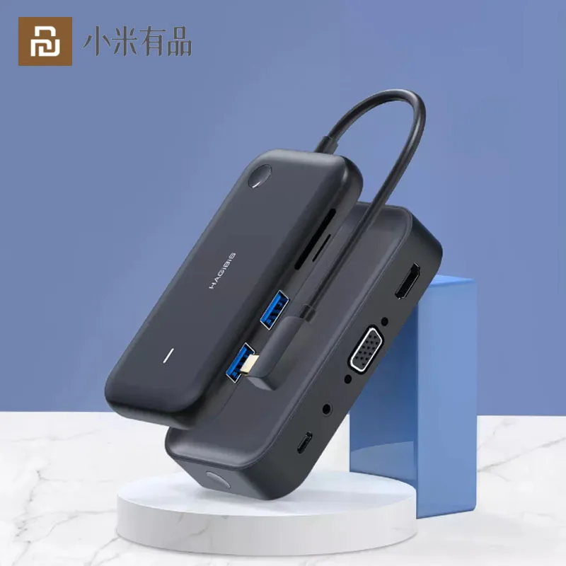 

Youpin Wireless Screen Projector TV Receiver Digital-To-Analog Converter Office Electronic With USB Hub For Phone Laptop Tablet