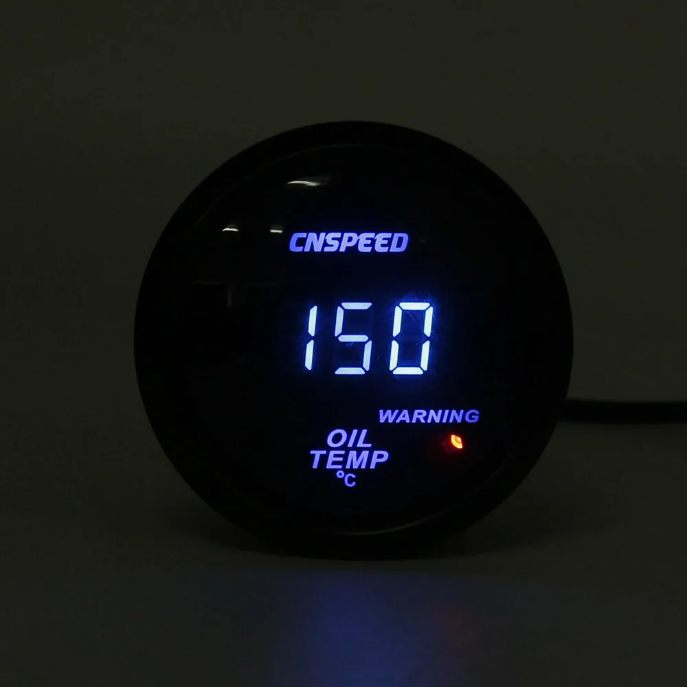 CNSPEED " 52 мм Автомобильный цифровой турбо Boost Gauge PSI температура воды Температура масла Датчик давления масла вольтметр Тахометр Датчик об/мин