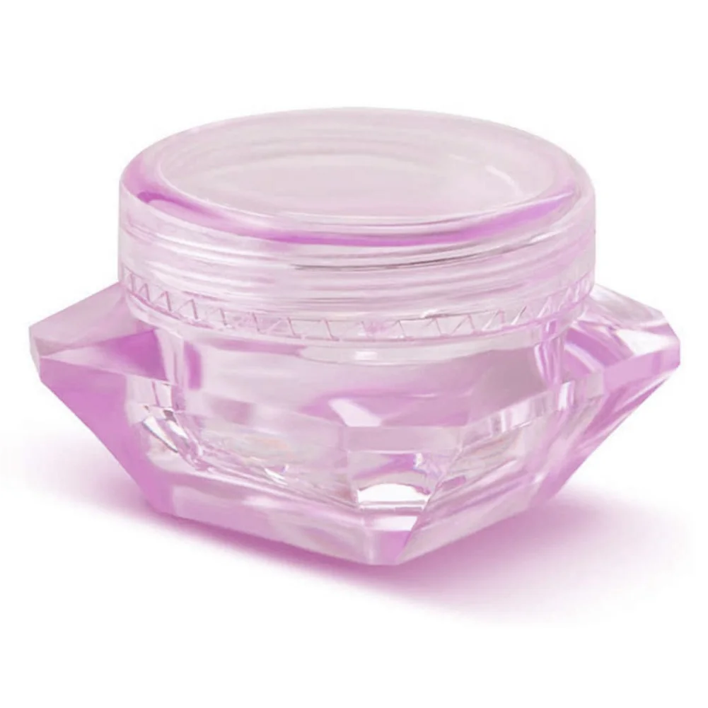 

32Pcs 5gEmpty Bottles Refillable Bottles Diamond Shape Face Cream Lotion Refillable Container Plastic Makeup Jar Pot