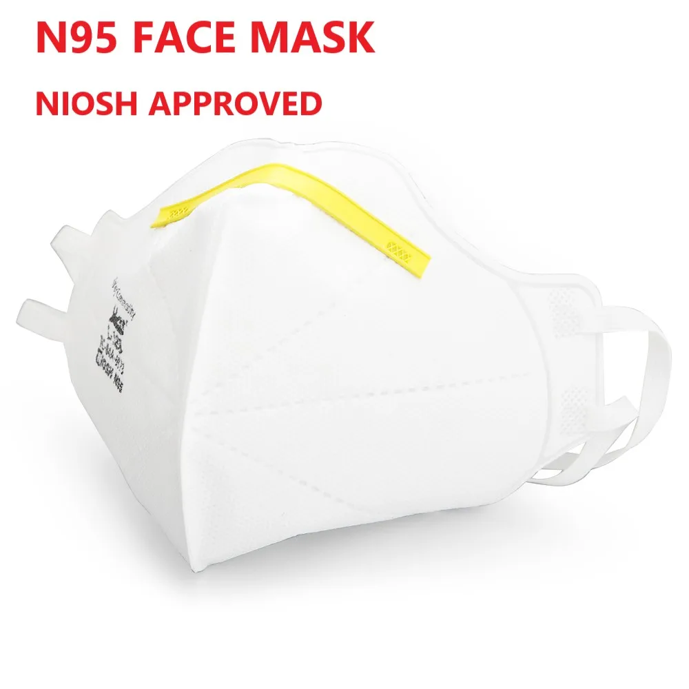 Респираторная маска N95 20 шт. многоразовые защитные маски для лица от пыли