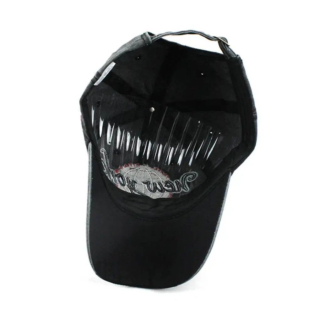 Бейсболка с вышивкой для мужчин и женщин Регулируемая Кепка из хлопка в стиле NEW