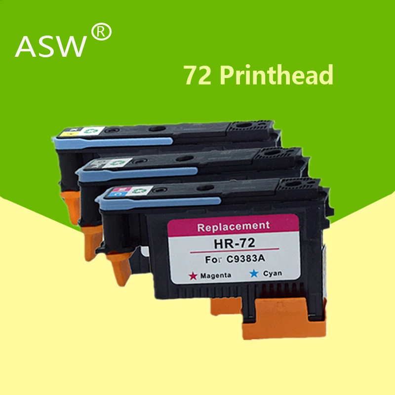 Печатающая головка C9380A C9383A C9384A 6 шт. печатающая для HP 72 DesignJet T1100 T1120 T1120ps T1200 T1300 T1300ps