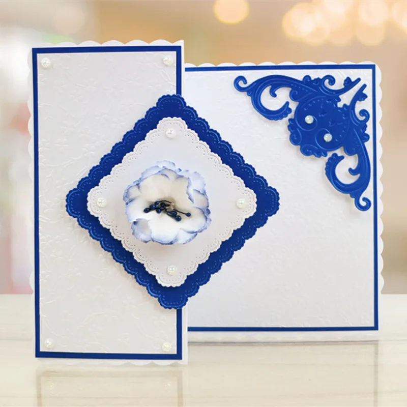 Кружевные искусственные вырезы для изготовления карт вариализированные