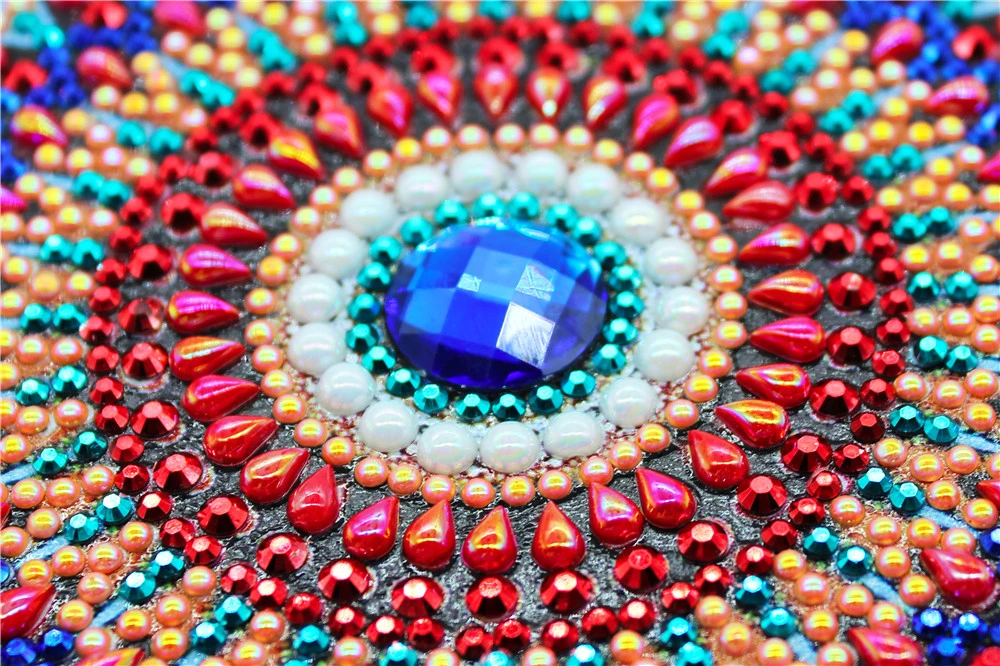 Алмазная живопись сделай сам блокнот Сова павлин мандала Бабочка единорог