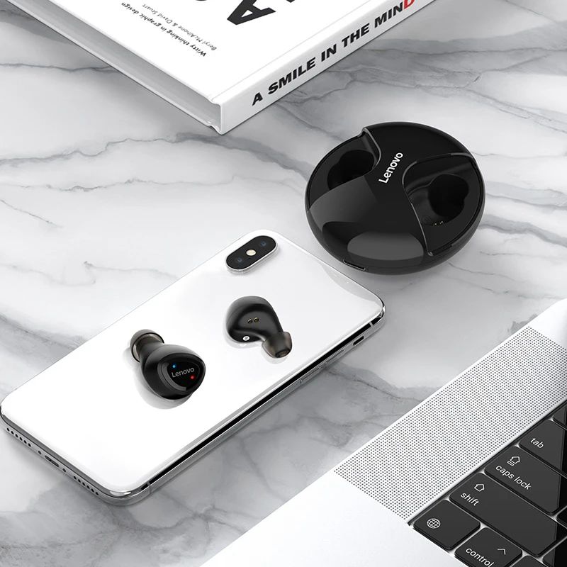 Оригинальные lenovo R1 TWS наушники беспроводные Bluetooth UFO дизайн ACC аудио декодирование