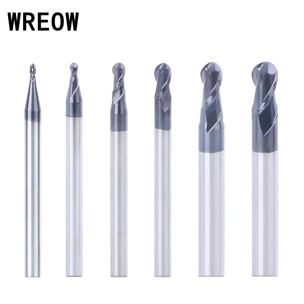 Концевая фреза из вольфрамовой стали с 2 канавками концевые Фрезы ЧПУ для