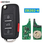 KD ZB202-4 202AJ умный дистанционный ключ нового типа ZB202 Многофункциональный ZB дистанционный Автомобильный ключ для освещения более чем 2000 моделей