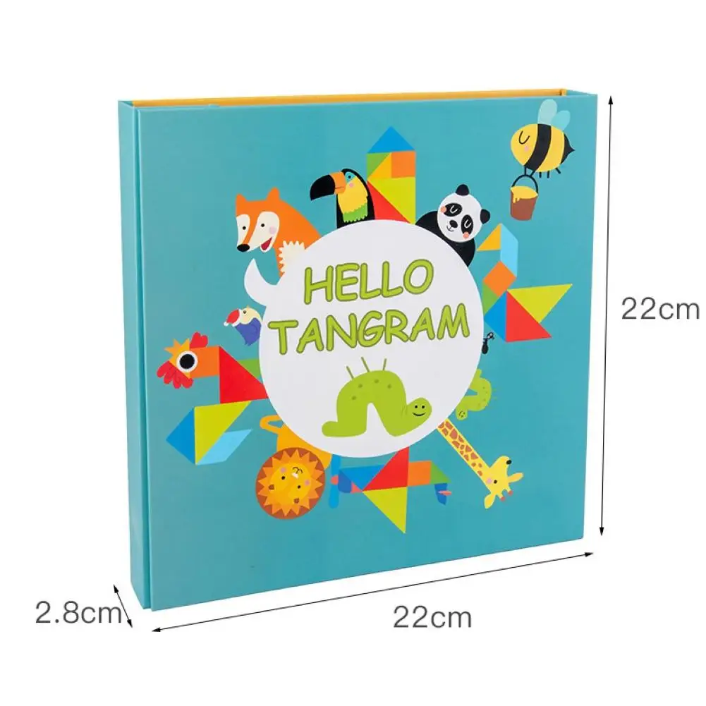 

Kids Brain Development Toys 3D Magnetic Tangram Building Blocks Jigsaw Puzzle Early Educational Toy