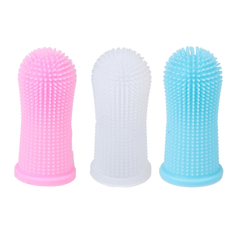 

1 шт., чистящая щетка для собак, 3 цвета