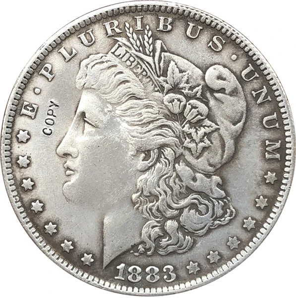 

1883 сша Морган долларовые монеты КОПИЯ