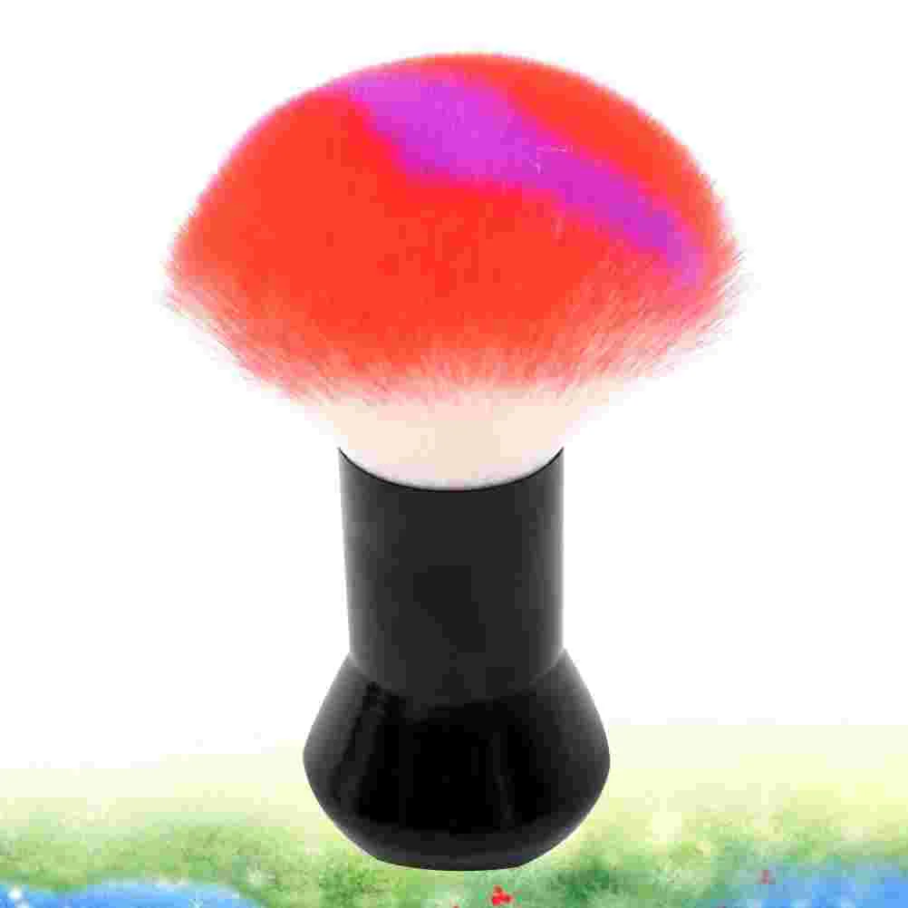 

1pc Hair Cleaning Brush Neck Face Duster Brush Hair Cutting Brush for Salon Barber (Random Color)