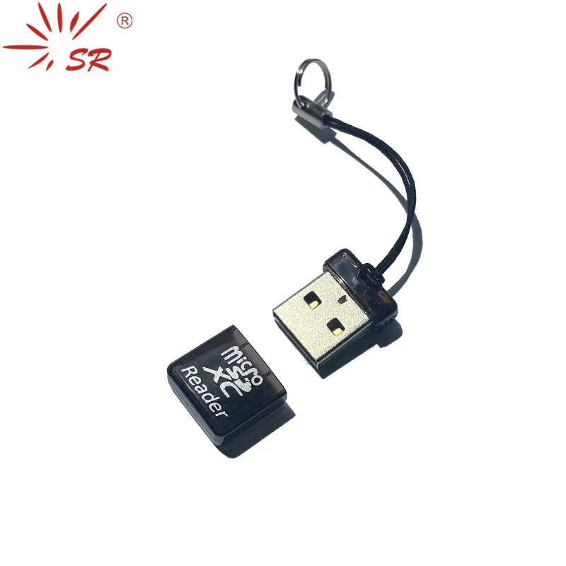 SR Mini USB 2.0 Card Reader Adapter Flash Drive for Tablets Laptops Accessories Support Micro SD TF 512G Memory Card