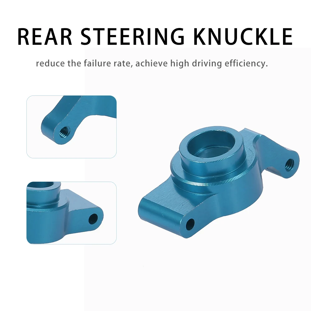 

2pcs Metal Rear Steering Knuckle 1/18 RC Car Parts for WLtoys A959-B A979-B RC Car Accessories