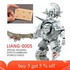 LIANG-0005 специальные эффекты брызг трафареты для аэрографии инструменты для модели 135 148