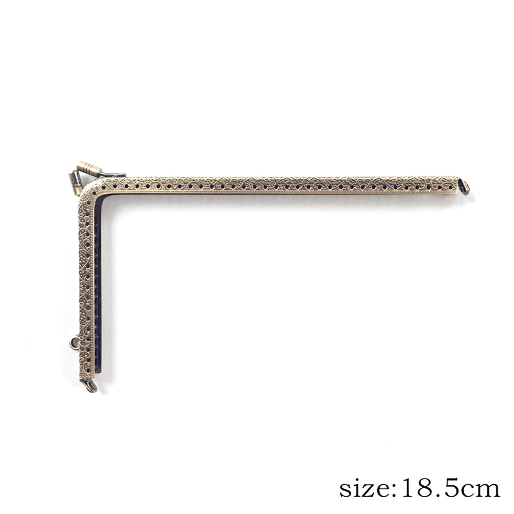 10pcs 14 516 518 5cm right angle l metal coin purse phone bag frames kiss clasps locks clutch buckles diy hardware accessories free global shipping