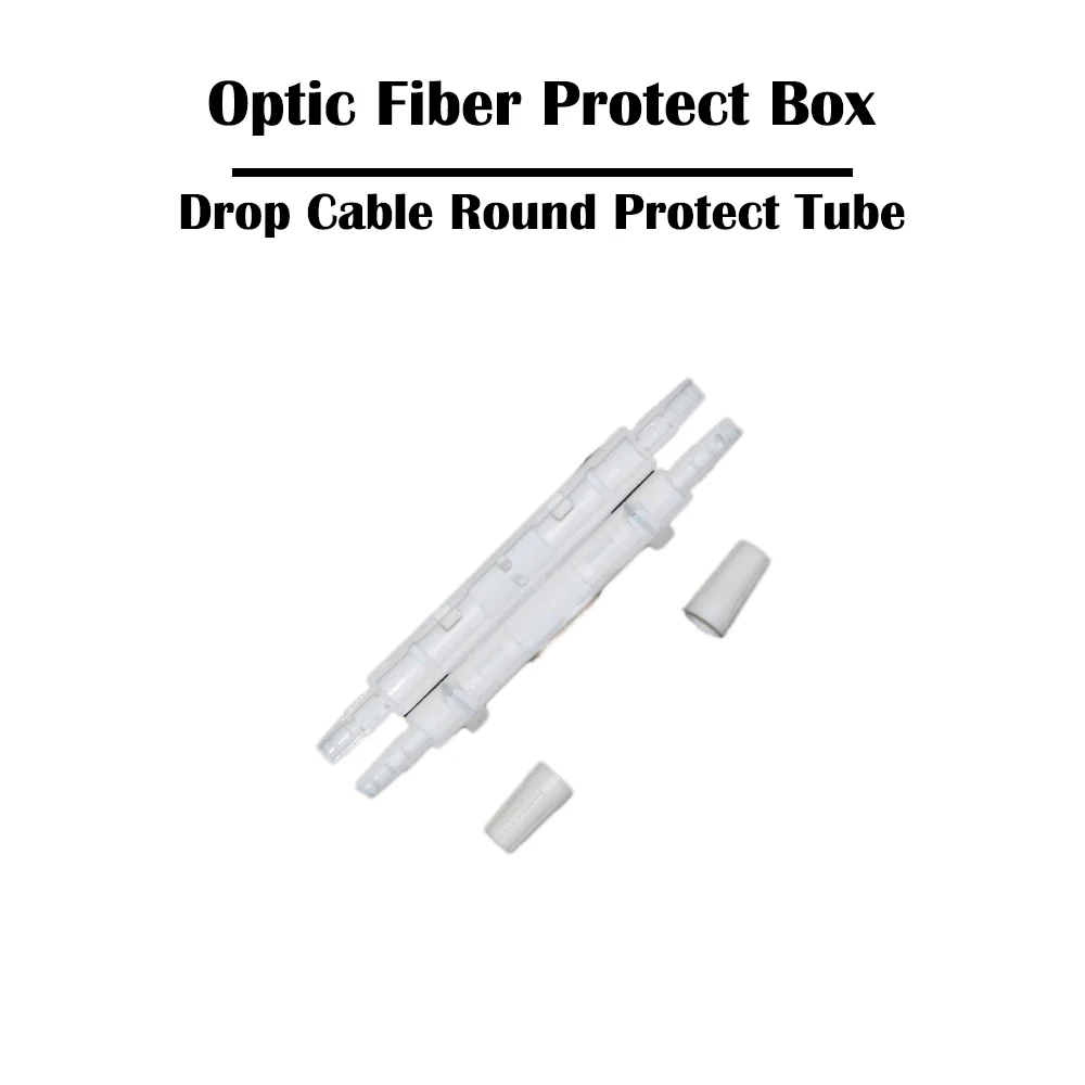 100 шт./лот оптический волоконный защитный трубчатый маленький круглый FTTH кабель