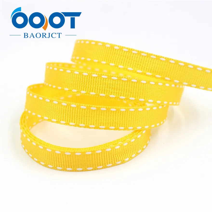 I-19807-1818 OOOT BAORJCT, 10 мм 20 ярдов, I-19807-1813, твердые цветные ленты тепловой передачи печатных grosgrain, DIY Одежда материалы ручной работы - Color: I-19807-1818