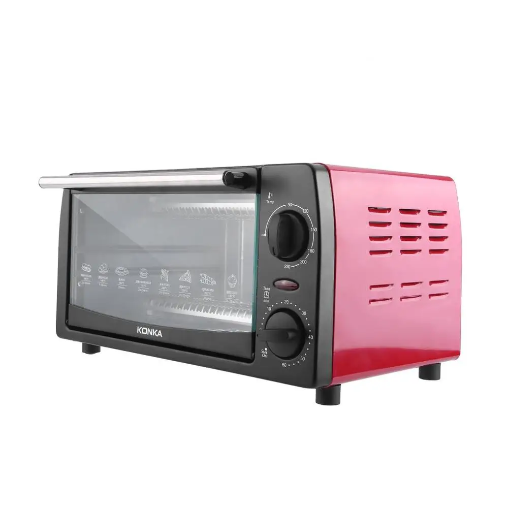 Mini Oven KONKA KAO1202E Electric Recessed brass Range electric built-in Household appliances for kitchen | Бытовая техника