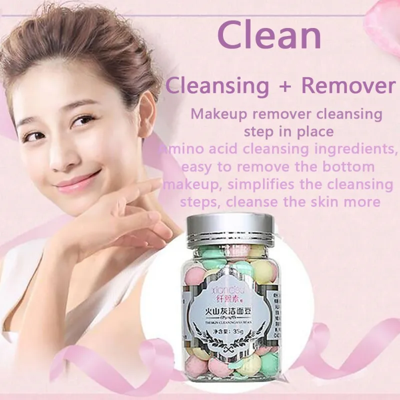 Аминокислотные очищающие бобы Глубокая очистка контроль жирности увлажняющие