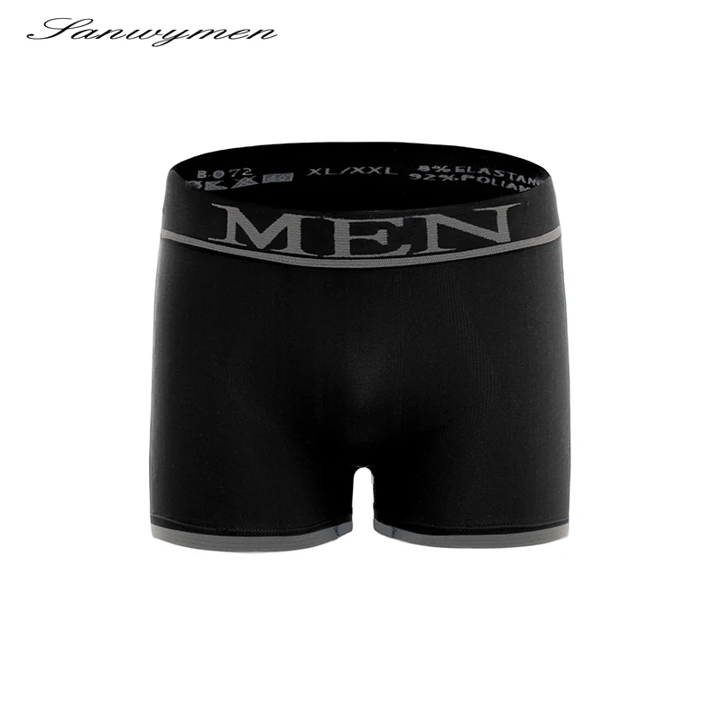 Мужские трусы шорты мягкие боксеры Хлопковые Однотонные размера плюс нижнее