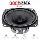 1 шт., автомобильный коаксиальный динамик, 12 В, 4 дюйма, 300 Вт