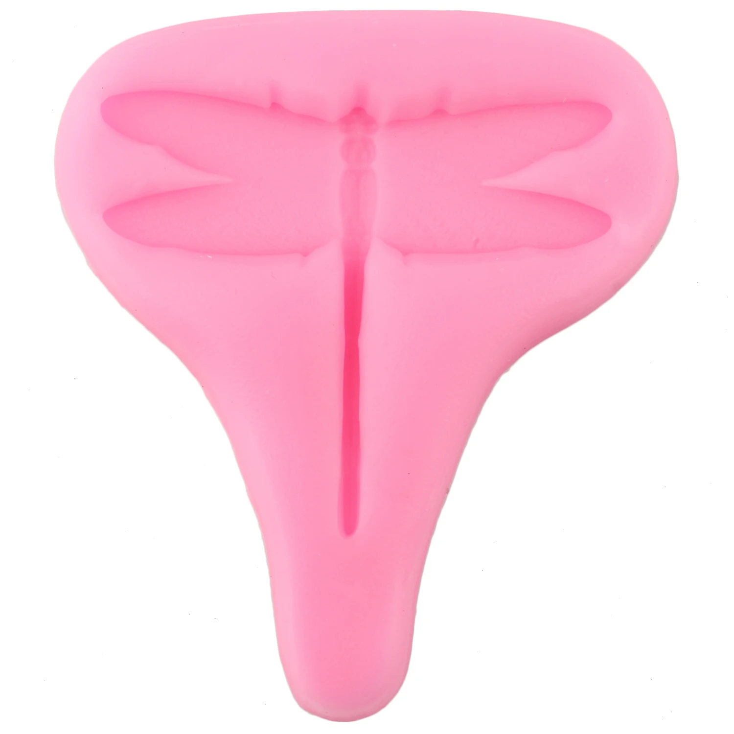 Стрекоза силиконовая форма для шоколадных конфет с цветами из полимерной глины