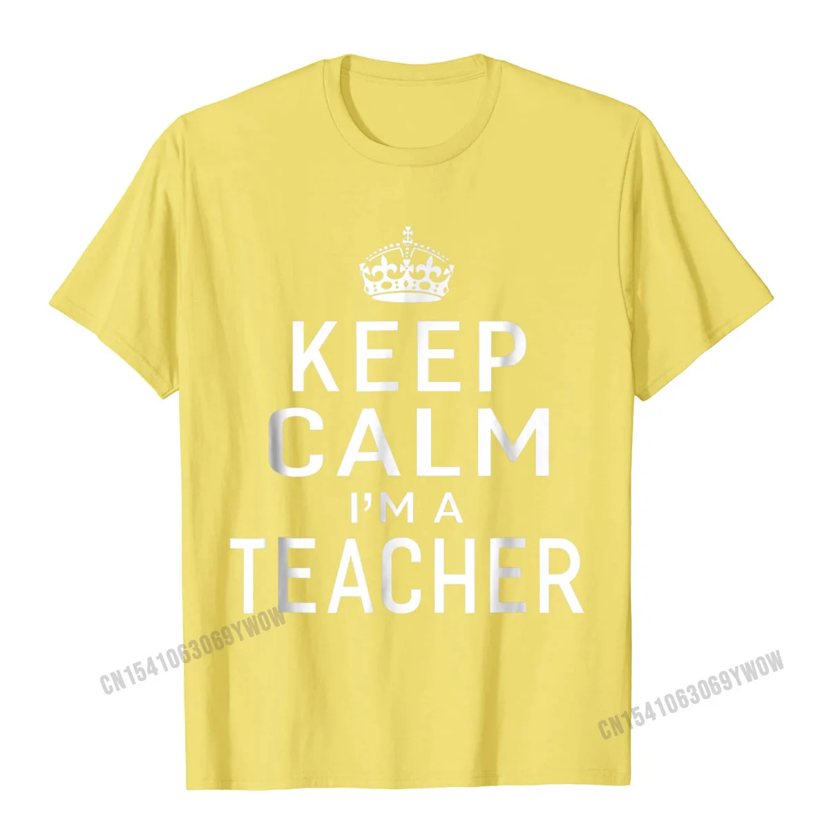 Футболка Keep Calm Im A учитель для мужчин и женщин подарки рубашки мужские футболки