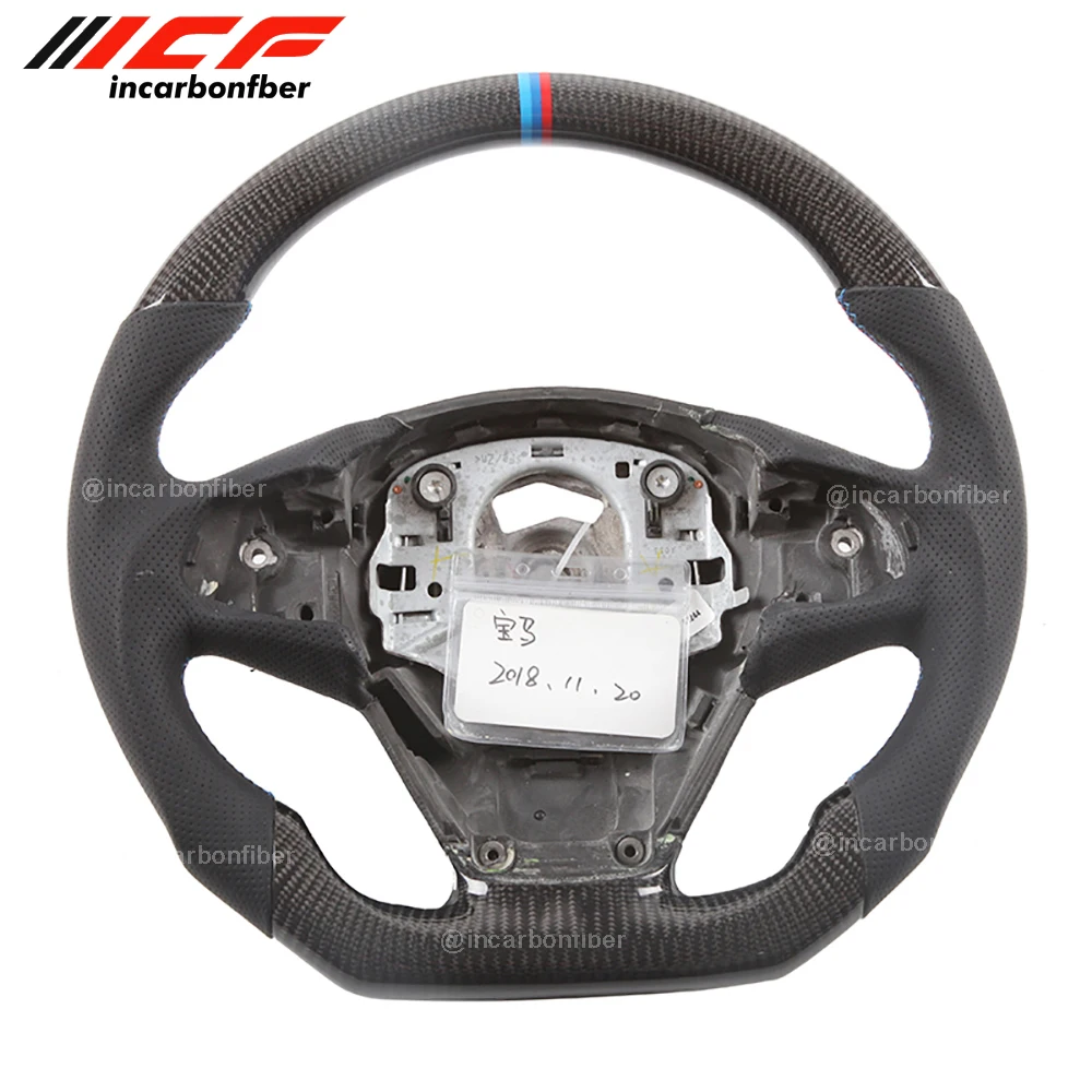 

Carbon Fiber Steering Wheel for BMW 1 3 M Series E82 E90 E87 E91 E92