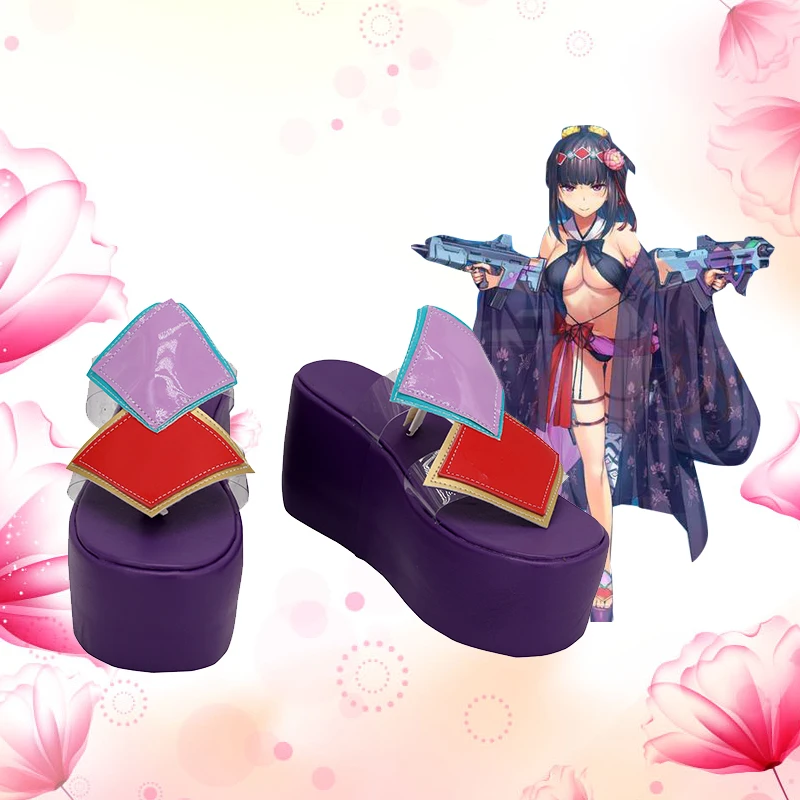 Fate Grand Order FGO Osakabehime SwimSuit Cosplay Shoes Customized Sandals Any Size women Men Halloween Cosplay shoes