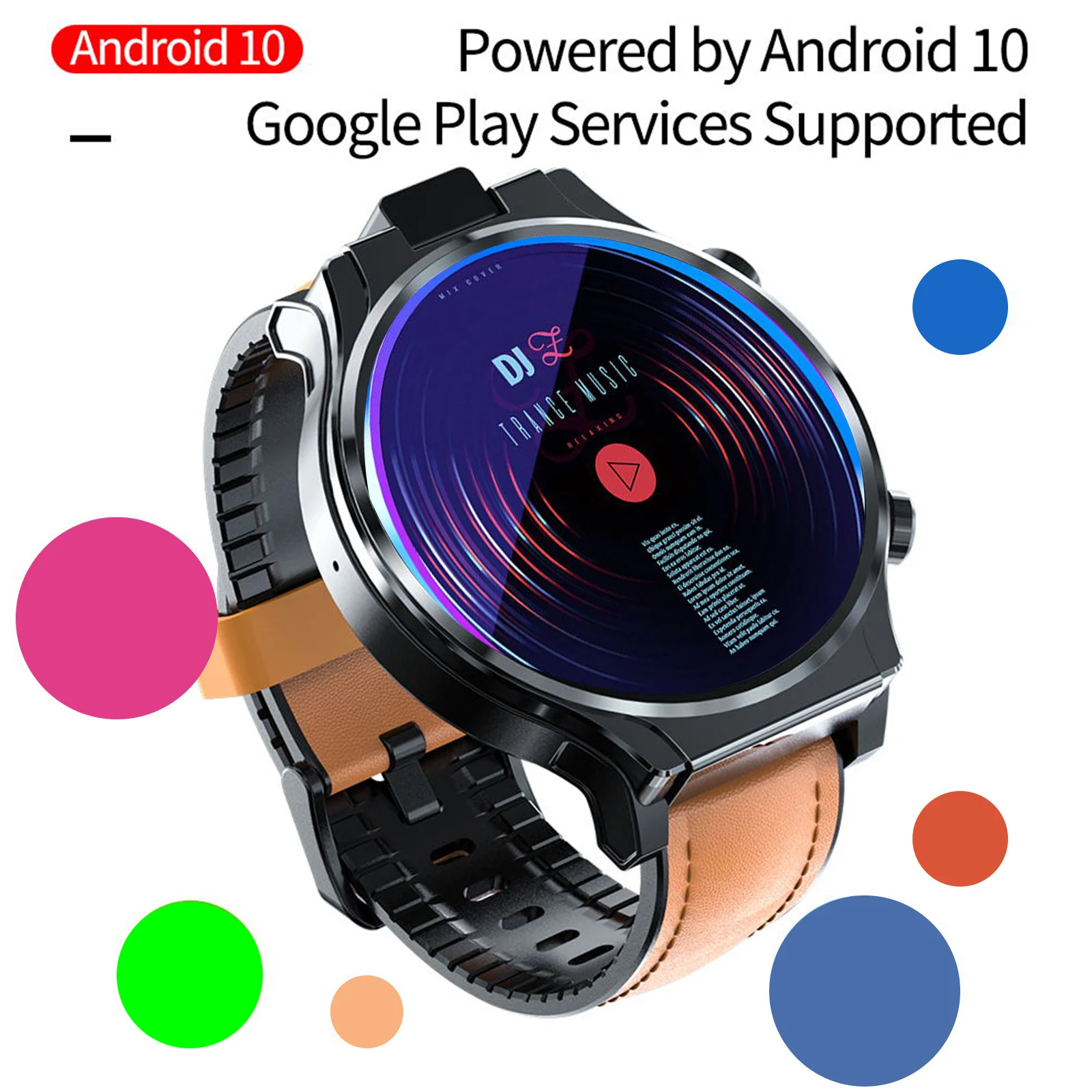 LOKMAT APPLLP PRO Android Смарт часы телефон 2 1 дюймов полный круглый сенсорный Экран